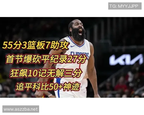 哈登今日凌晨砍下55分,50分+场次追平科比并列历史第三 哈登今日凌晨砍下55分,50分+场次追平科比并列历史第三